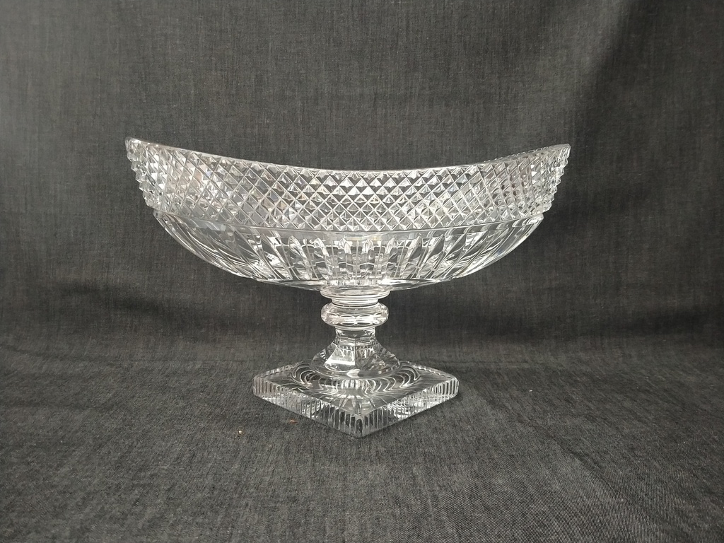 Coupe en cristal taillé, fin XIXe siècle, Saint-Louis / Baccarat