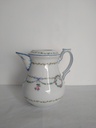 Pot à lait en porcelaine de Paris décor main, Vieux Paris, XIXe siècle