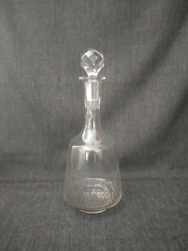 Carafe en cristal de Baccarat, modèle Richelieu XIXe siècle