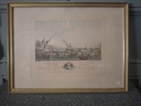 Gravure, Le Port Vieux de Toulon, Ozanne, Le Gouaz