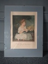 Gravure colorée "The Age of Innocence", Joshua Reynolds, Joseph Grozer