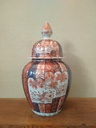 Jarre couverte porcelaine Imari