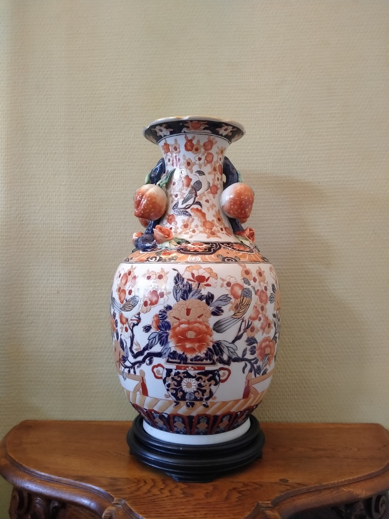 Vase potiche Imari chinois