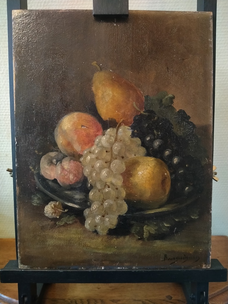 Nature morte aux raisins, Maurice Jean Bourguignon