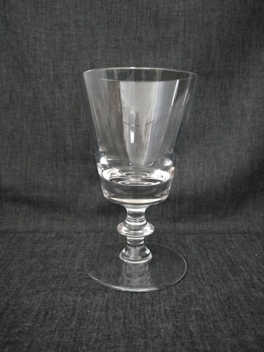 [A092] Vase Val Saint Lambert en forme de verre à pied