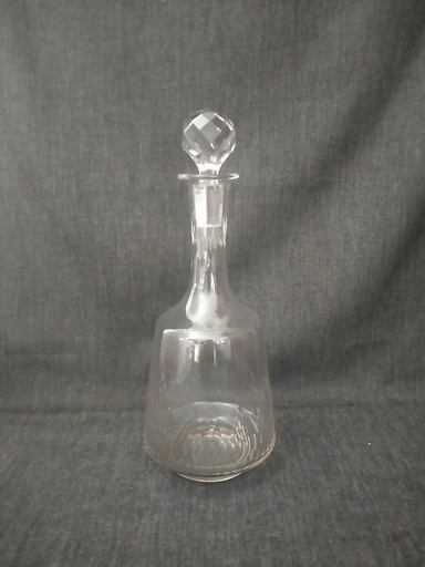 [A123] Carafe en cristal de Baccarat, modèle Richelieu XIXe siècle