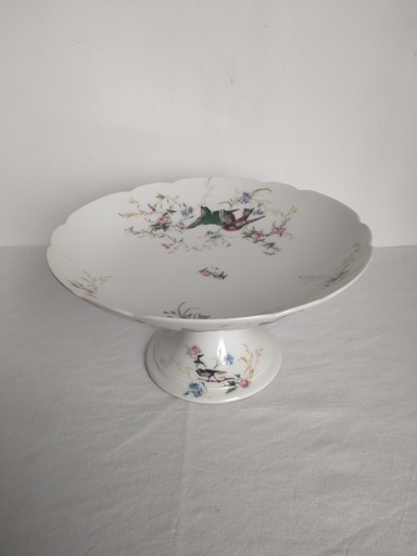 [23049] Coupe à fruit en porcelaine de Limoges, Haviland