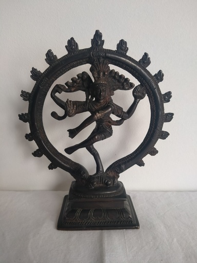 [24074] Sculpture en bronze représentant Shiva Nataraja 