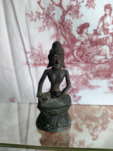 [24057] Petit bronze représentant Bouddha 