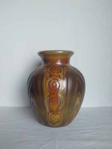 [A047] Vase en grès Art Déco